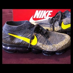 Nike Vapormax Black Mineral Gold Men’s Size 9.5